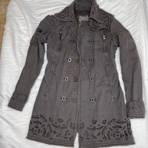 Da-Nang Surplus Indo-Chine Military Trench Coat S